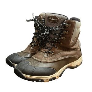 L.L. Bean Women's Size 9 Two-Tone Outdoor Winter Boots